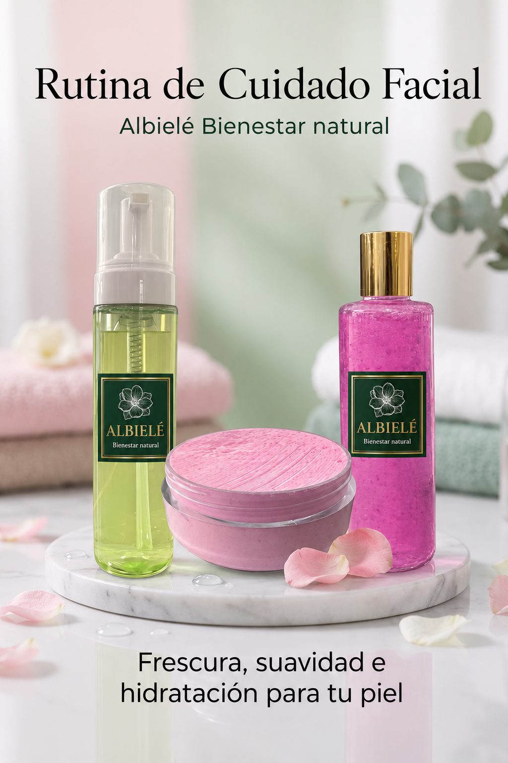 Cuidado facial con cosmética natural